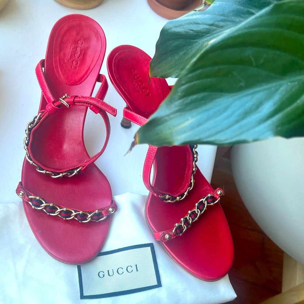 Vintage GUCCI kitten heels 👠 - Picture 12 of 13